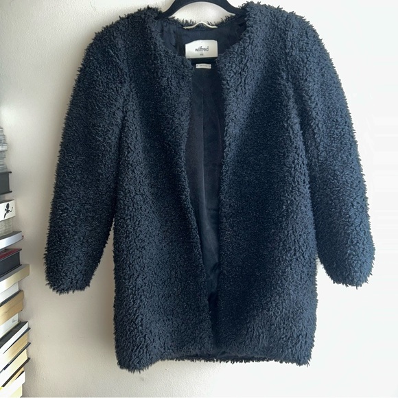 Wilfred Jackets & Blazers - Aritzia Wilfred Laboratoire Fur Teddy Sherpa Coat